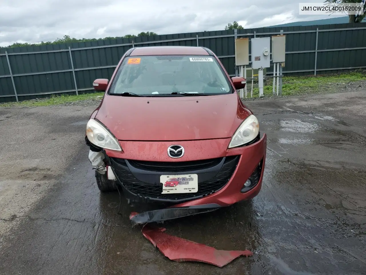 2013 Mazda 5 VIN: JM1CW2CL4D0152009 Lot: 60860785