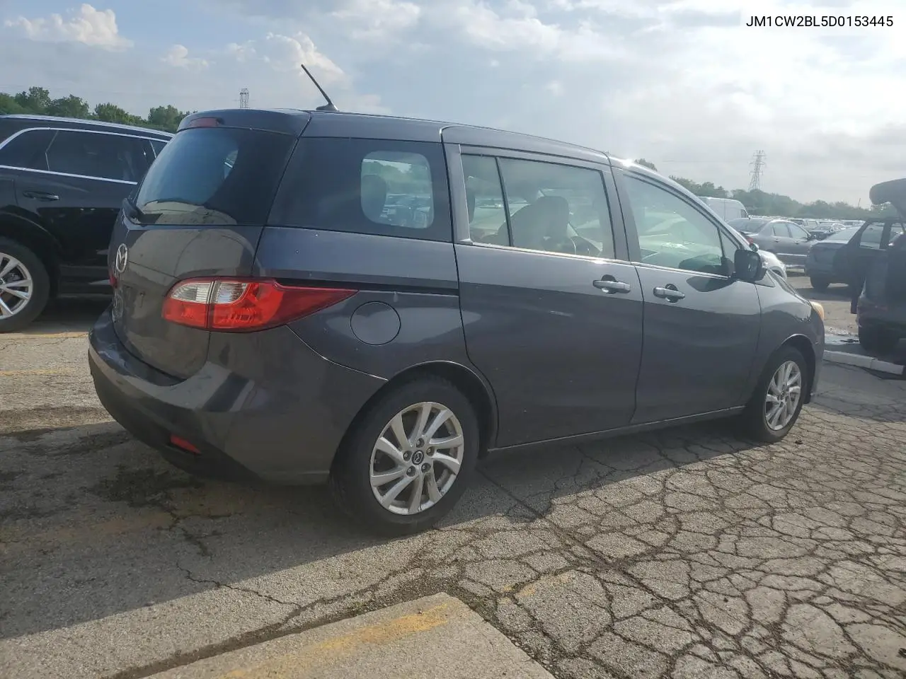 2013 Mazda 5 VIN: JM1CW2BL5D0153445 Lot: 60922255