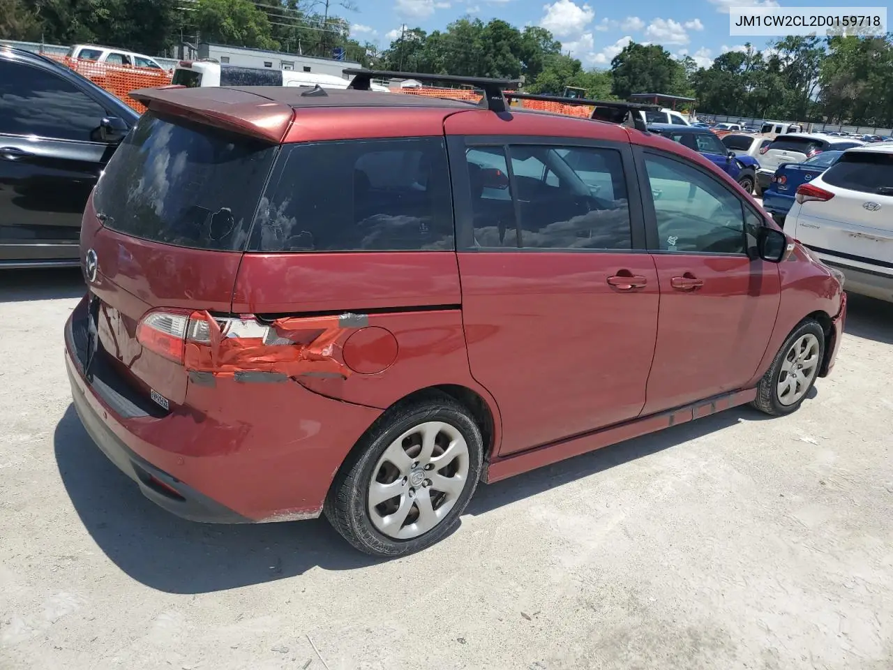 2013 Mazda 5 VIN: JM1CW2CL2D0159718 Lot: 61245655