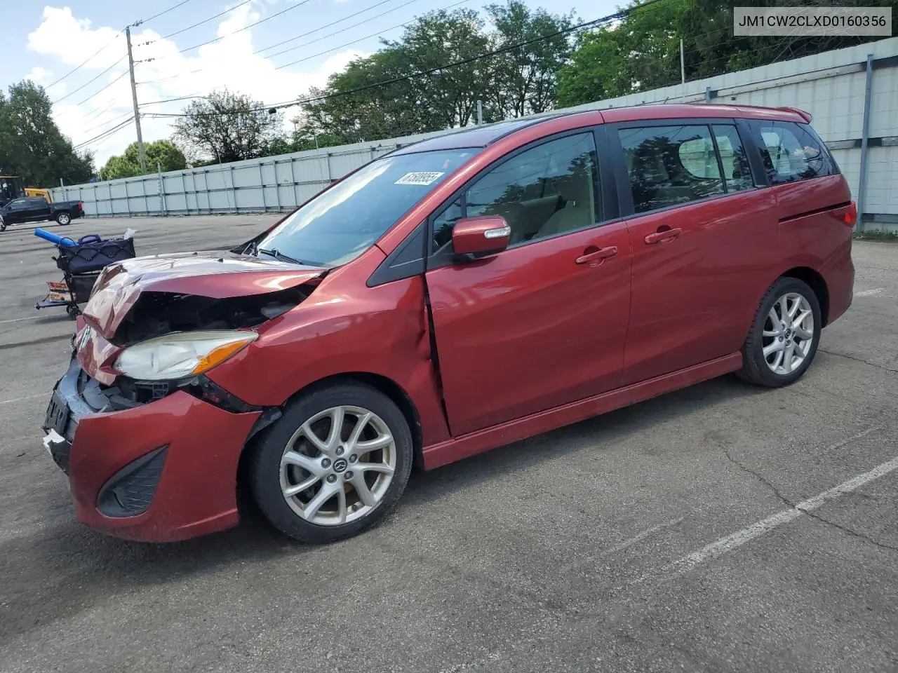 2013 Mazda 5 VIN: JM1CW2CLXD0160356 Lot: 61508955