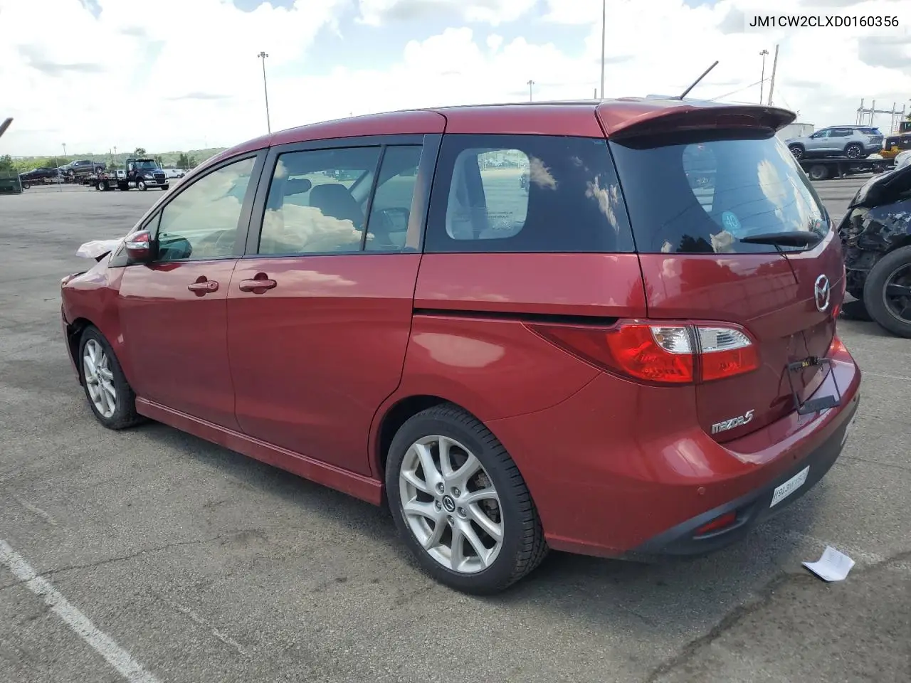 2013 Mazda 5 VIN: JM1CW2CLXD0160356 Lot: 61508955