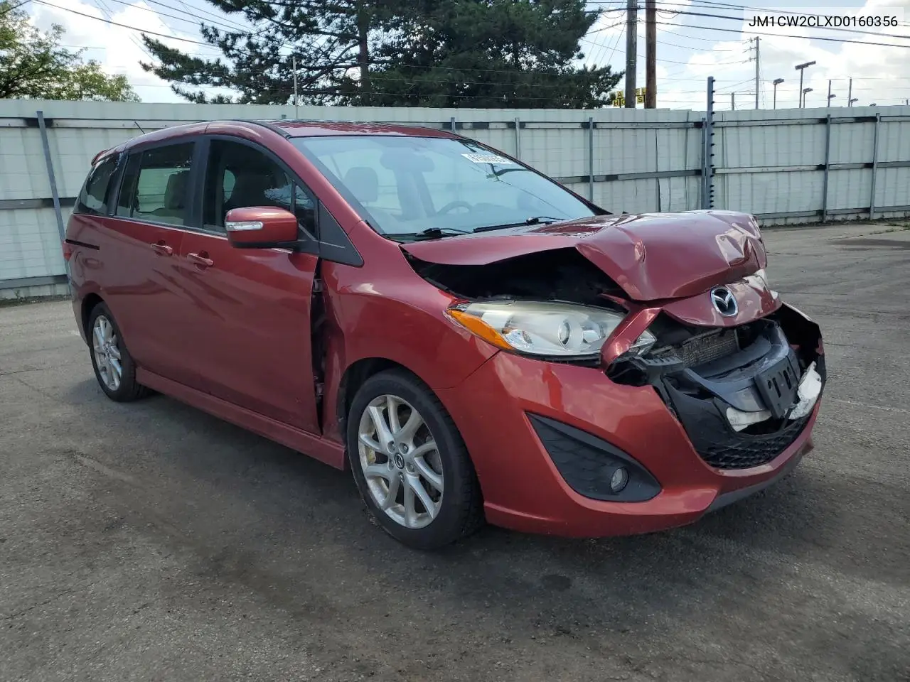 2013 Mazda 5 VIN: JM1CW2CLXD0160356 Lot: 61508955