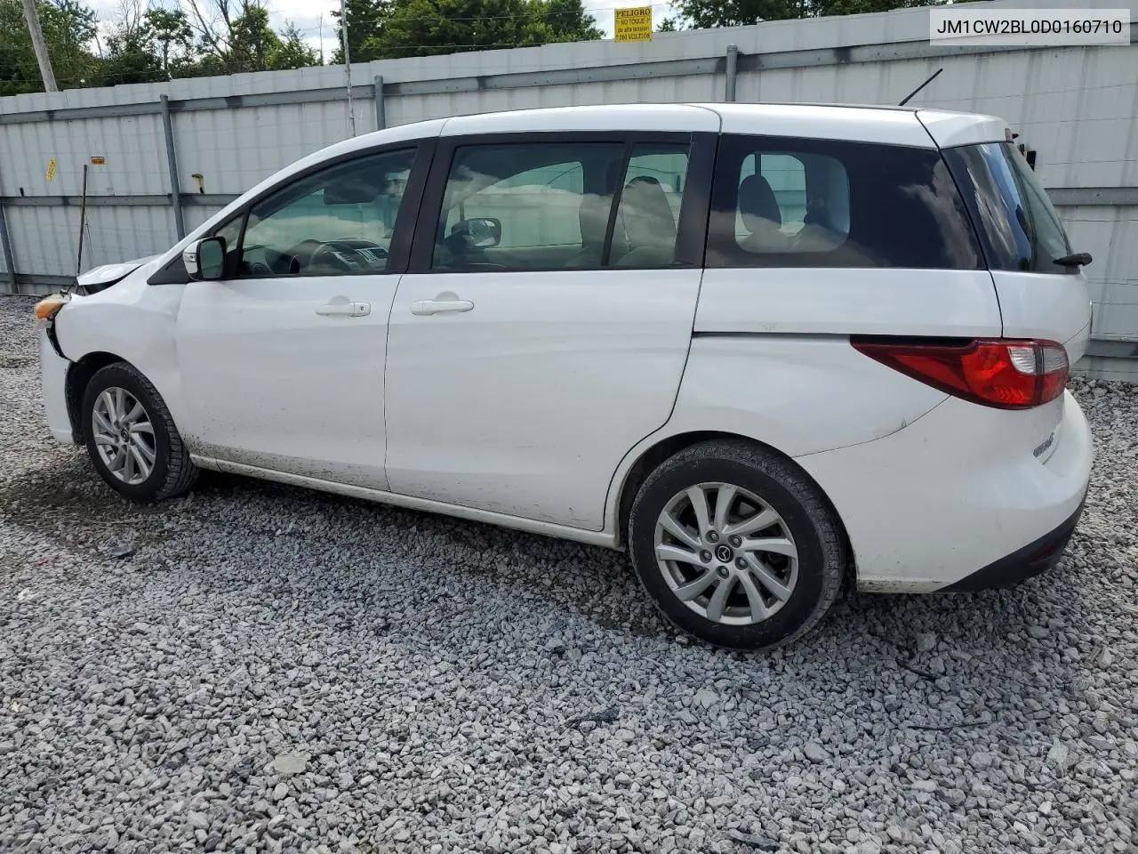 2013 Mazda 5 VIN: JM1CW2BL0D0160710 Lot: 61712265
