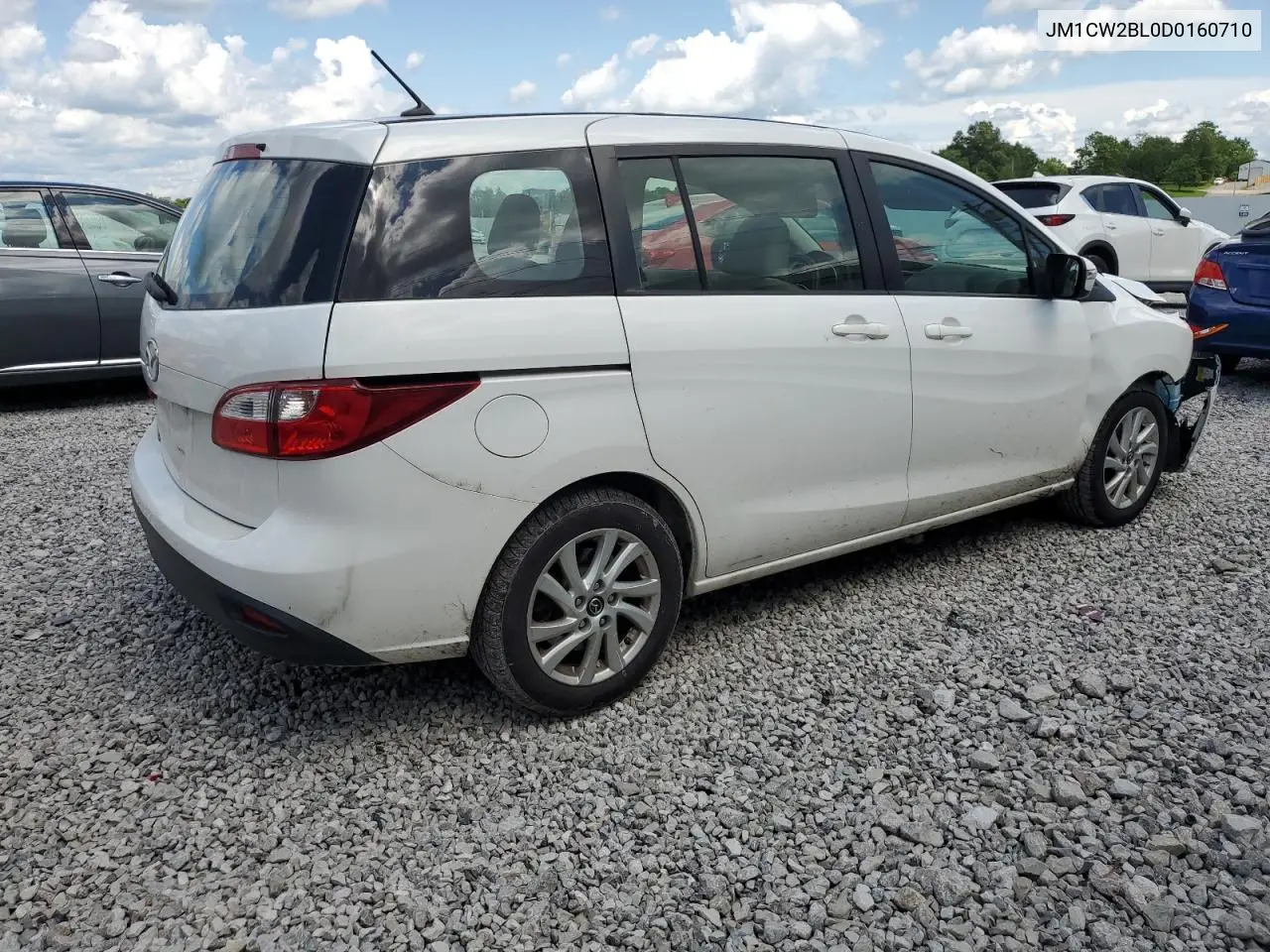 2013 Mazda 5 VIN: JM1CW2BL0D0160710 Lot: 61712265