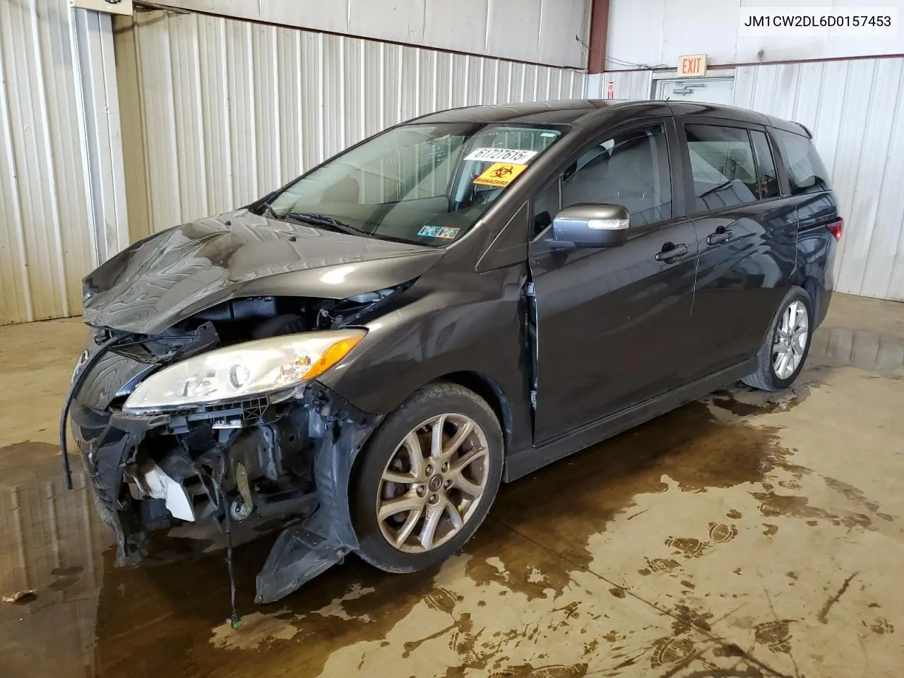 2013 Mazda 5 VIN: JM1CW2DL6D0157453 Lot: 61727615