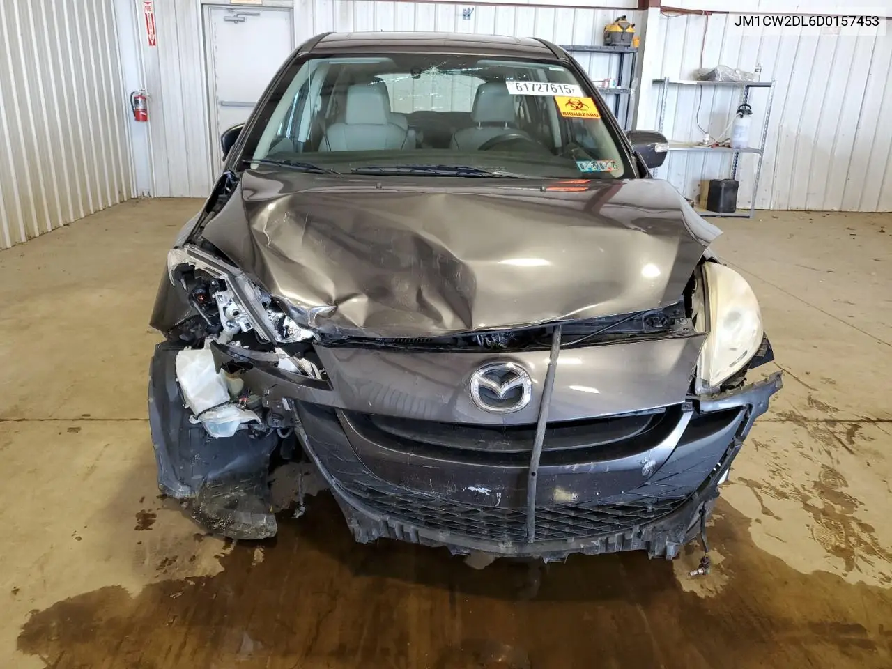 2013 Mazda 5 VIN: JM1CW2DL6D0157453 Lot: 61727615