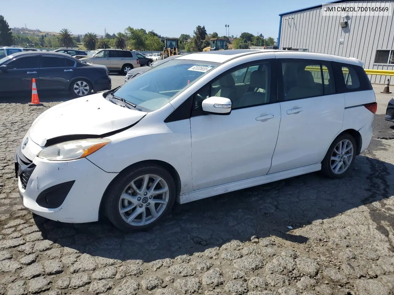 2013 Mazda 5 VIN: JM1CW2DL7D0160569 Lot: 62035655