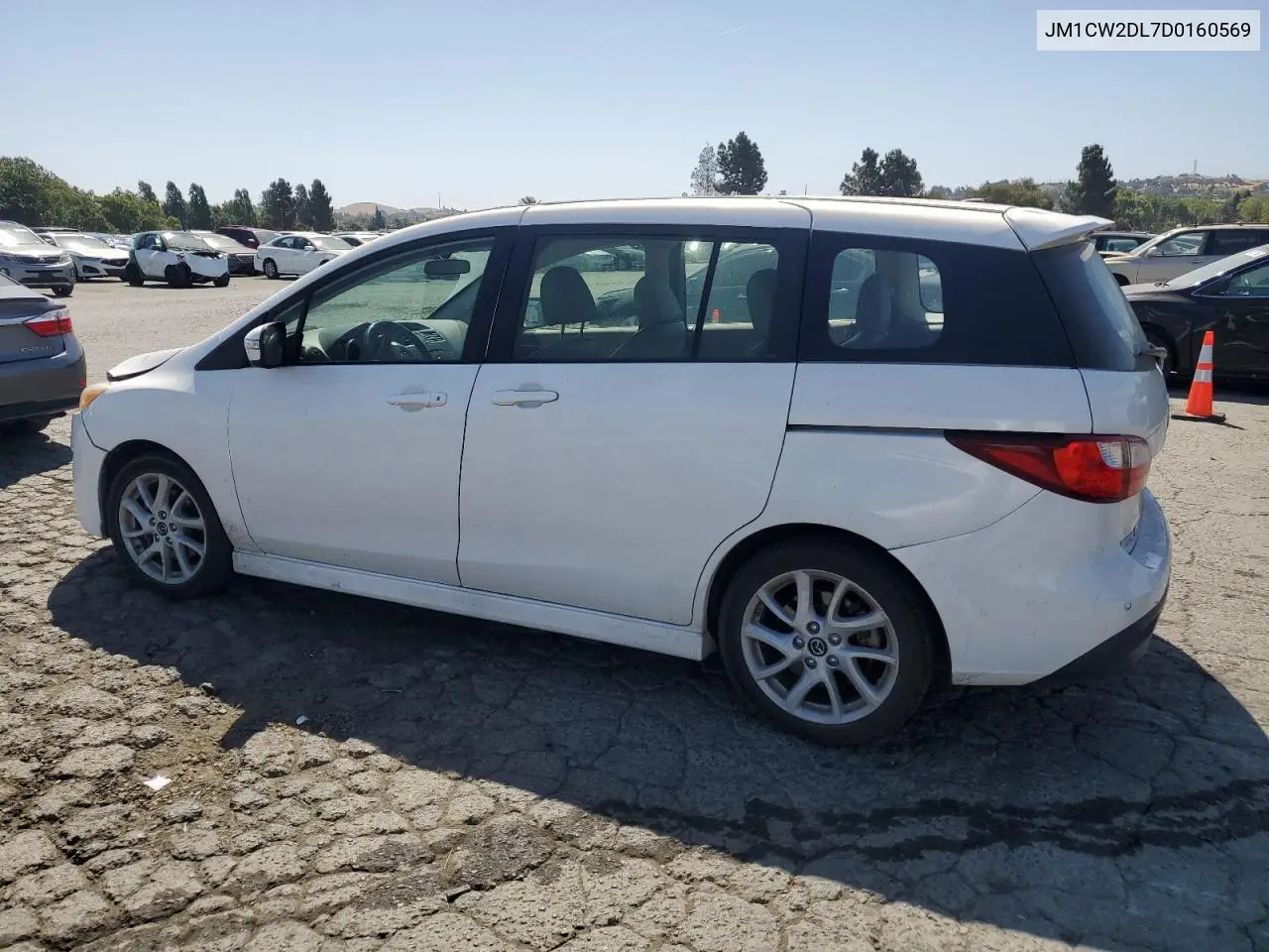 2013 Mazda 5 VIN: JM1CW2DL7D0160569 Lot: 62035655