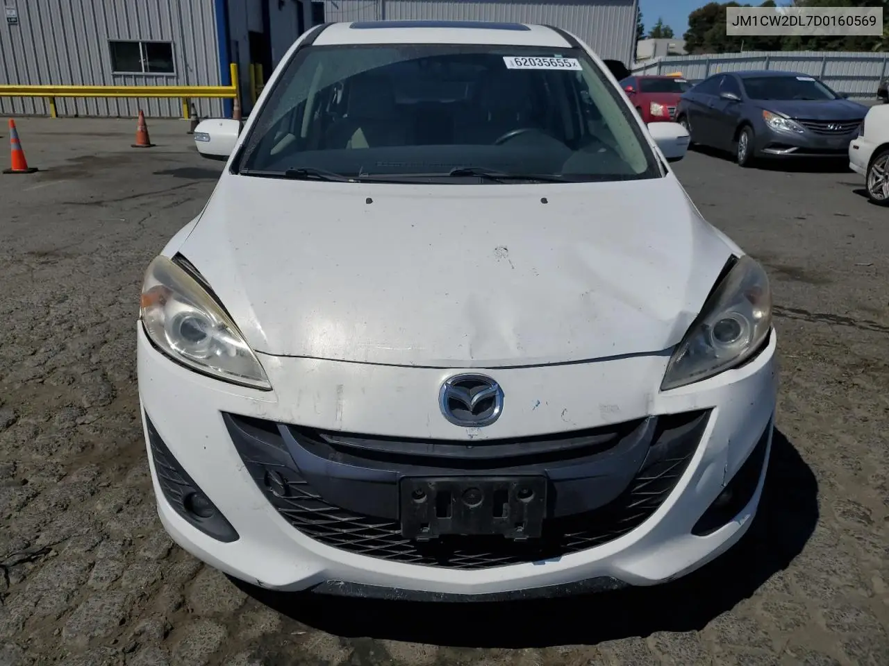 2013 Mazda 5 VIN: JM1CW2DL7D0160569 Lot: 62035655
