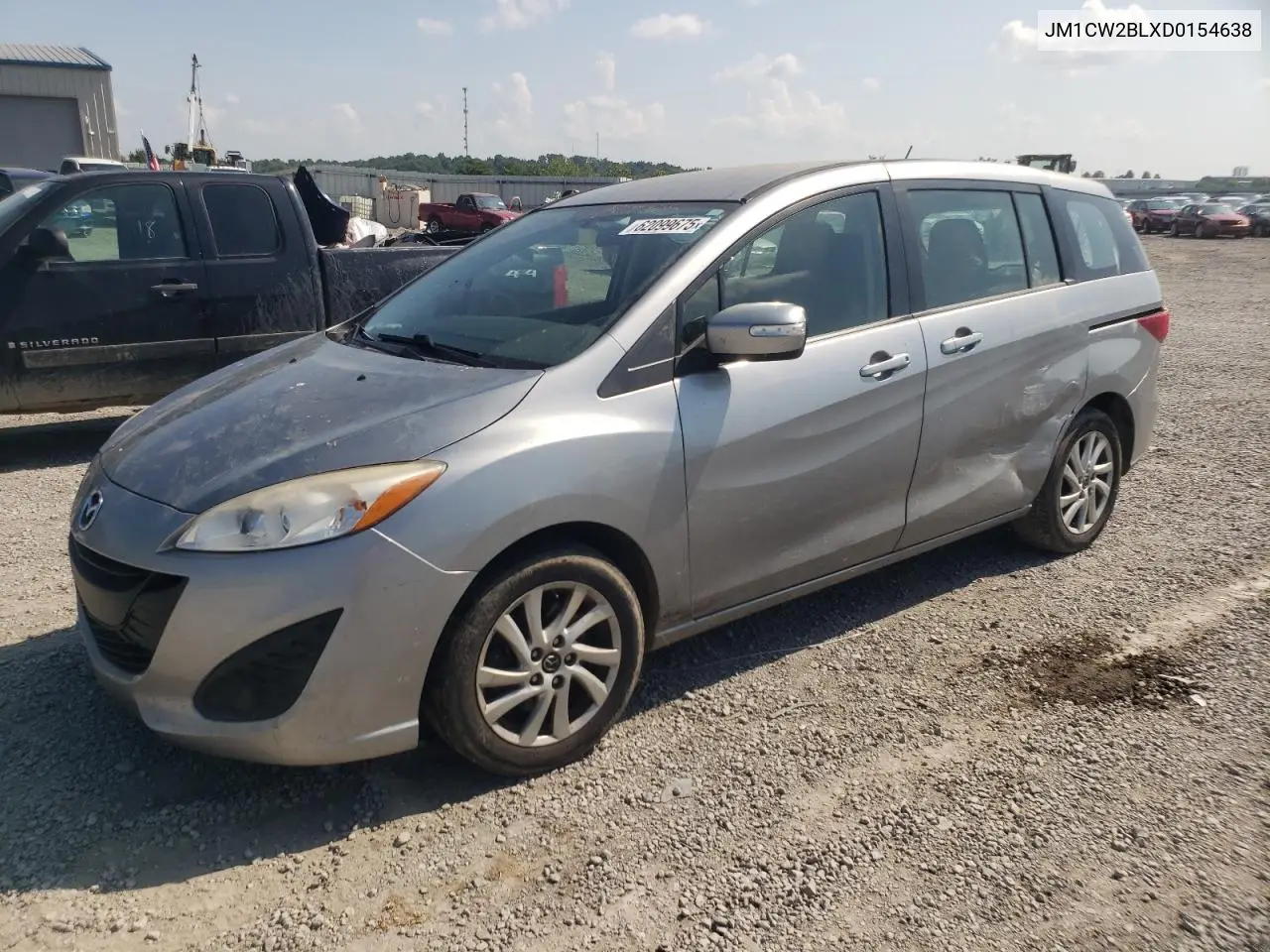 2013 Mazda 5 VIN: JM1CW2BLXD0154638 Lot: 62099675