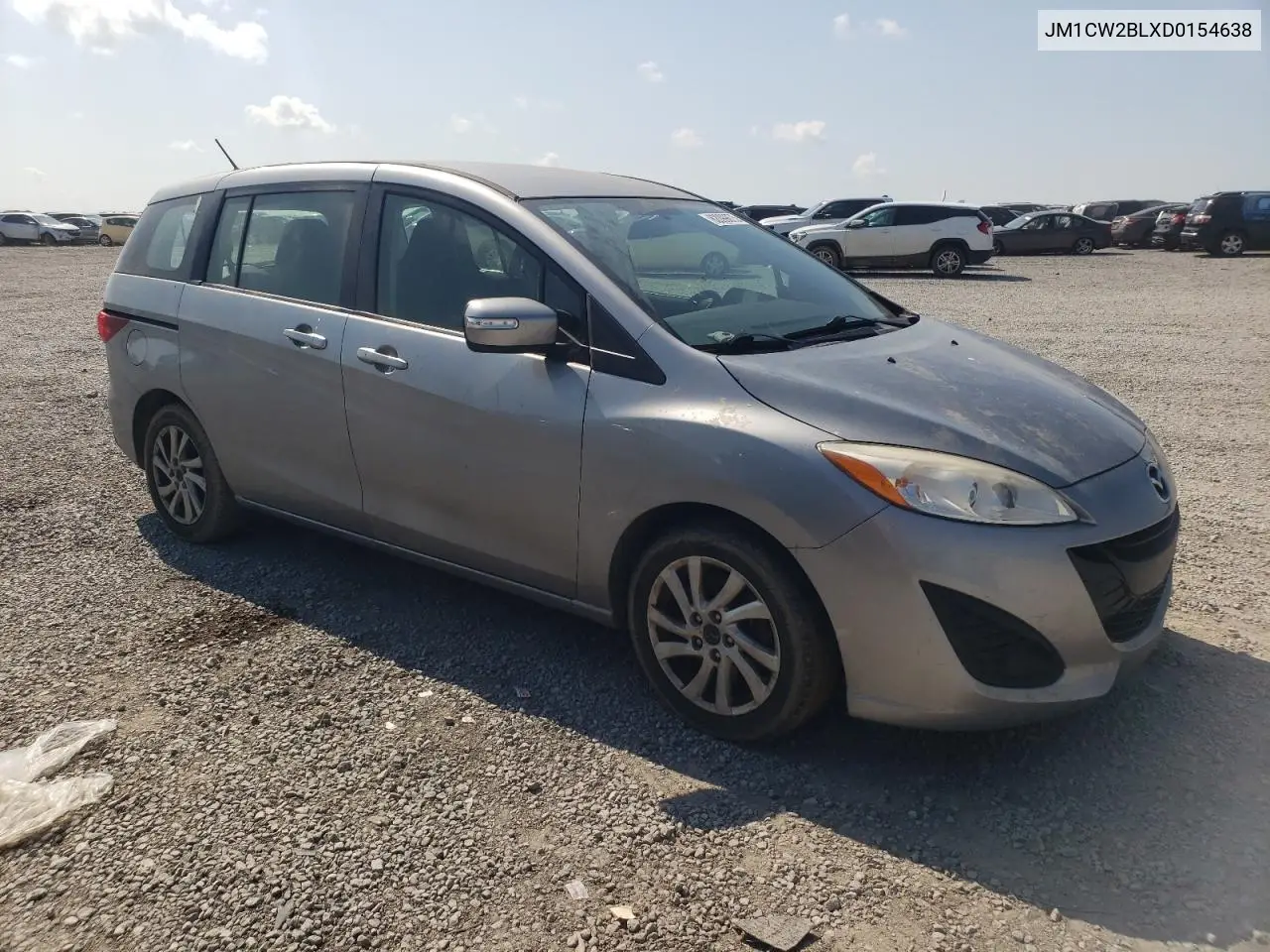 2013 Mazda 5 VIN: JM1CW2BLXD0154638 Lot: 62099675