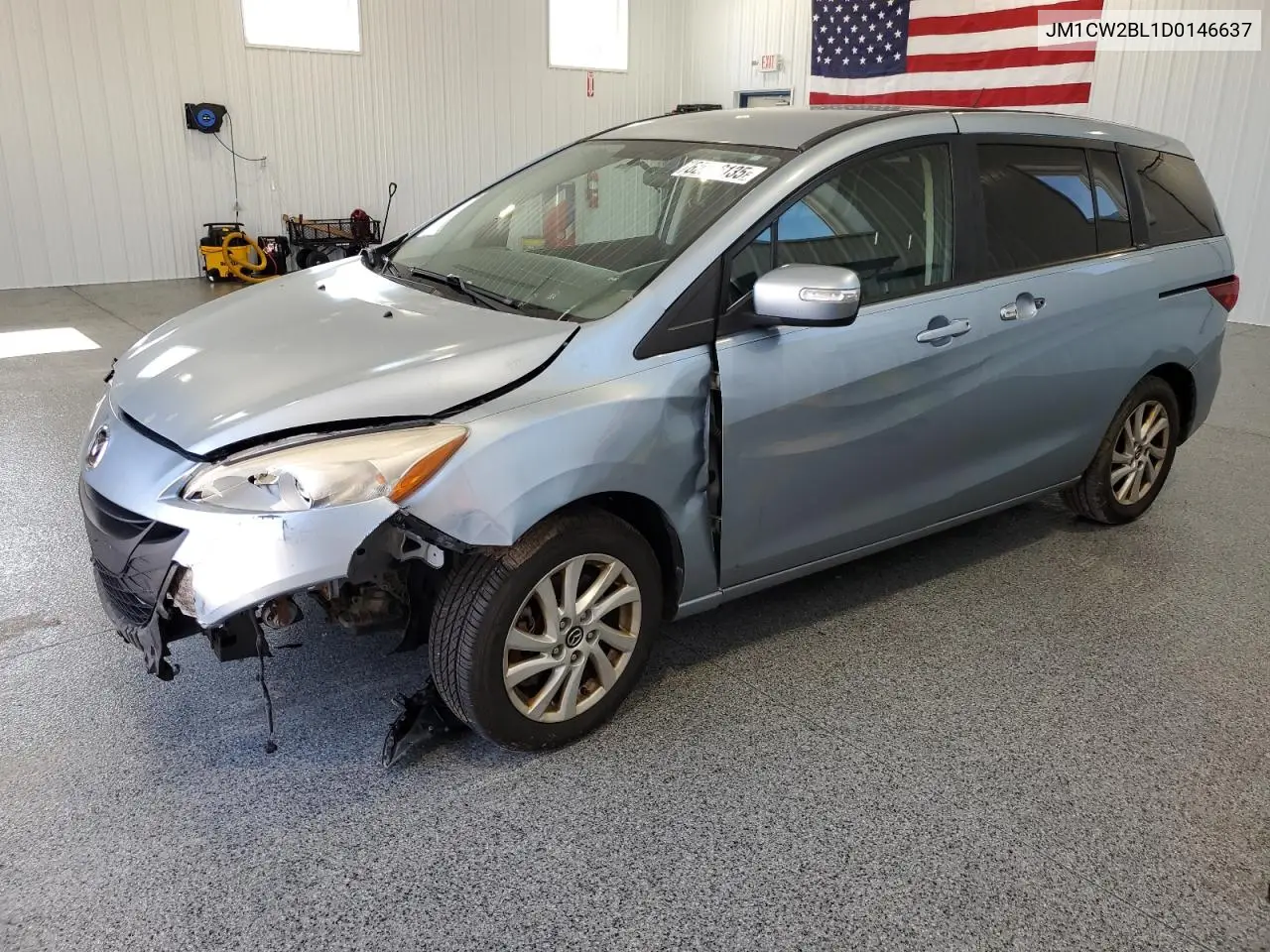 2013 Mazda 5 VIN: JM1CW2BL1D0146637 Lot: 62346135
