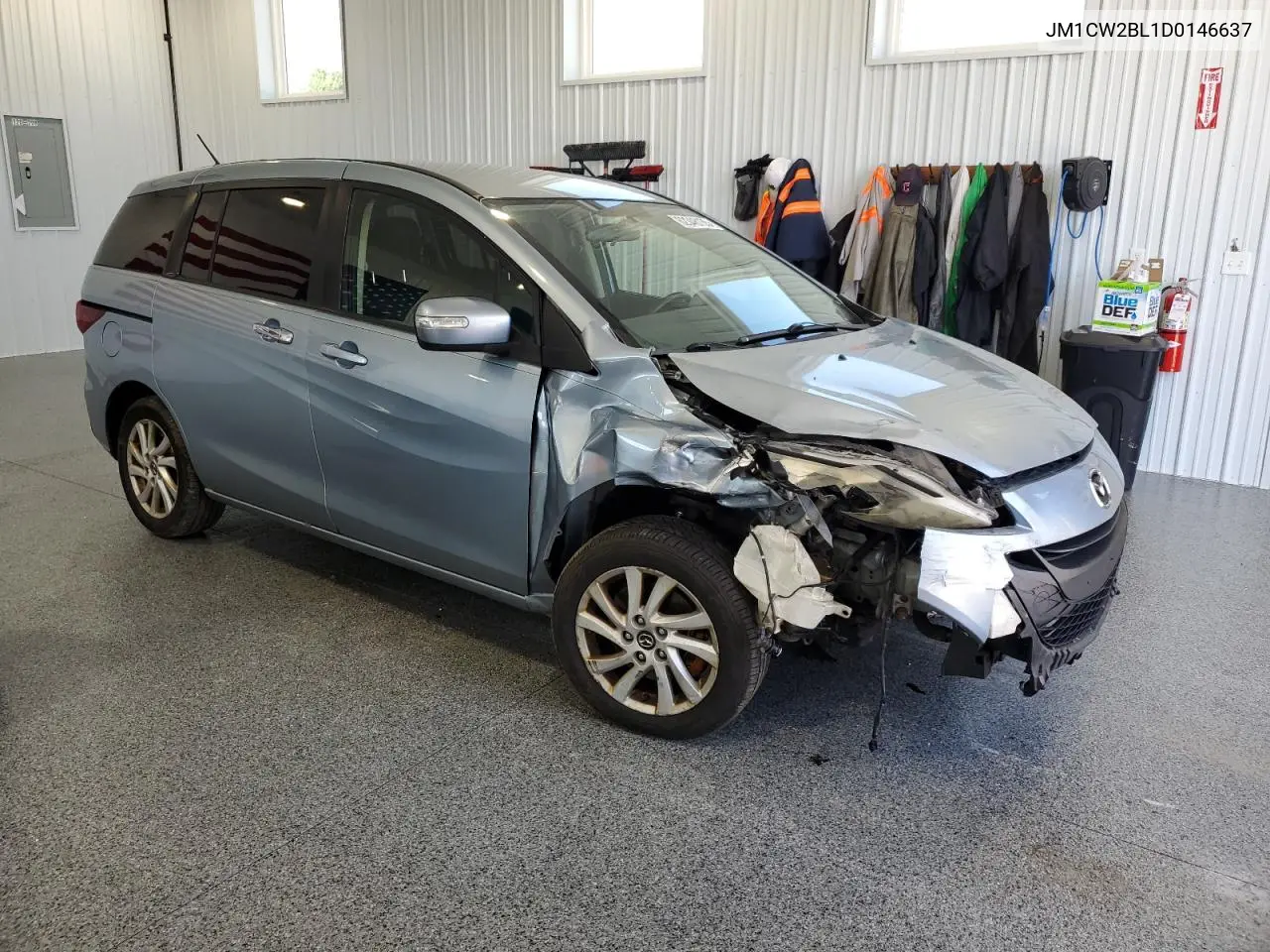 2013 Mazda 5 VIN: JM1CW2BL1D0146637 Lot: 62346135