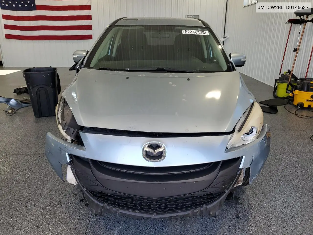 2013 Mazda 5 VIN: JM1CW2BL1D0146637 Lot: 62346135