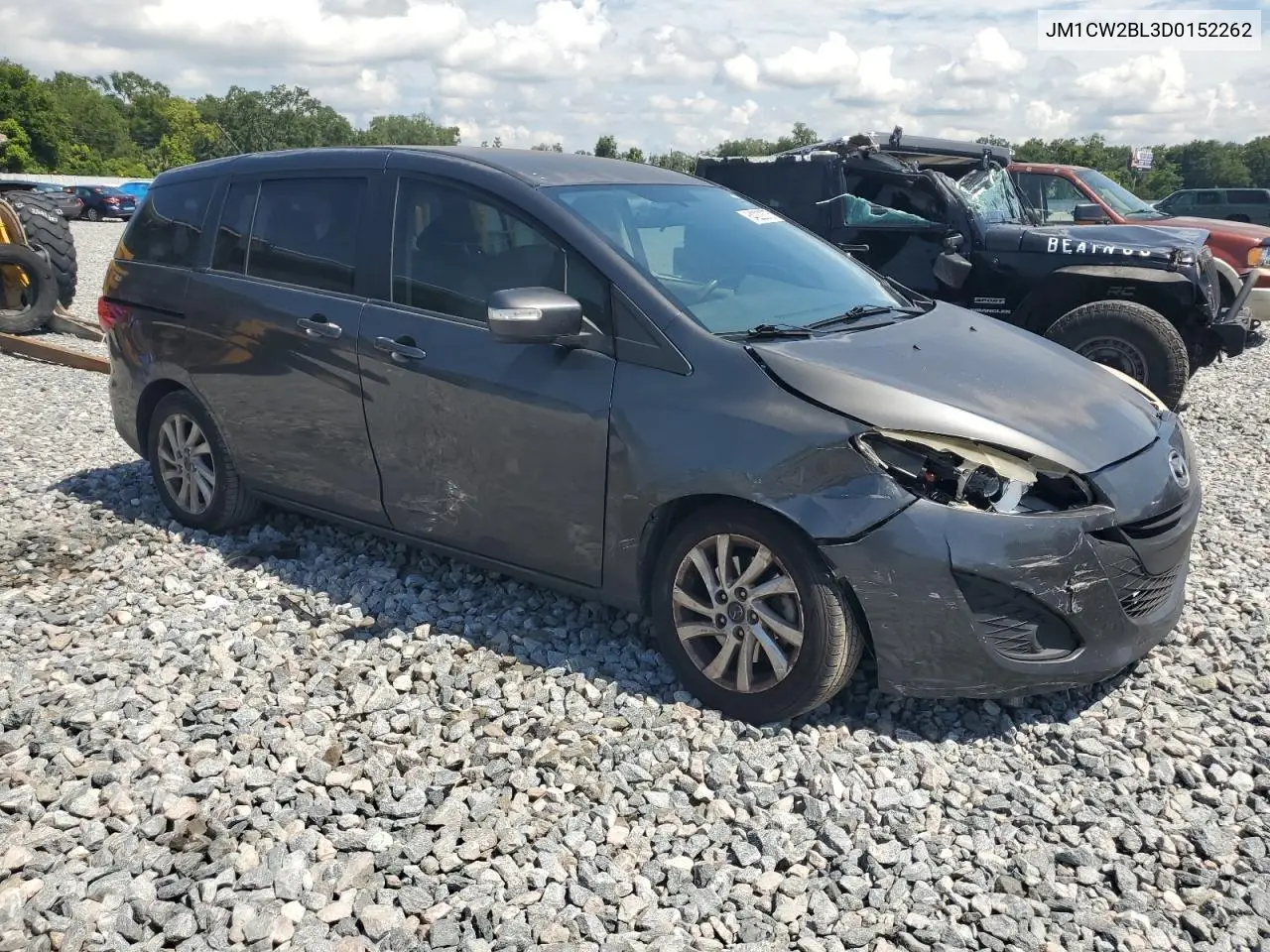 2013 Mazda 5 VIN: JM1CW2BL3D0152262 Lot: 64222375