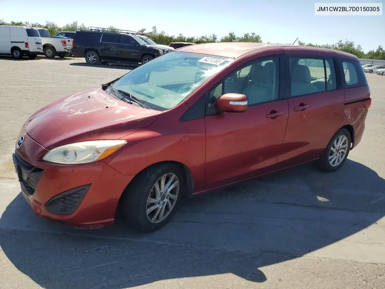 2013 Mazda 5 VIN: JM1CW2BL7D0150305 Lot: 64274365