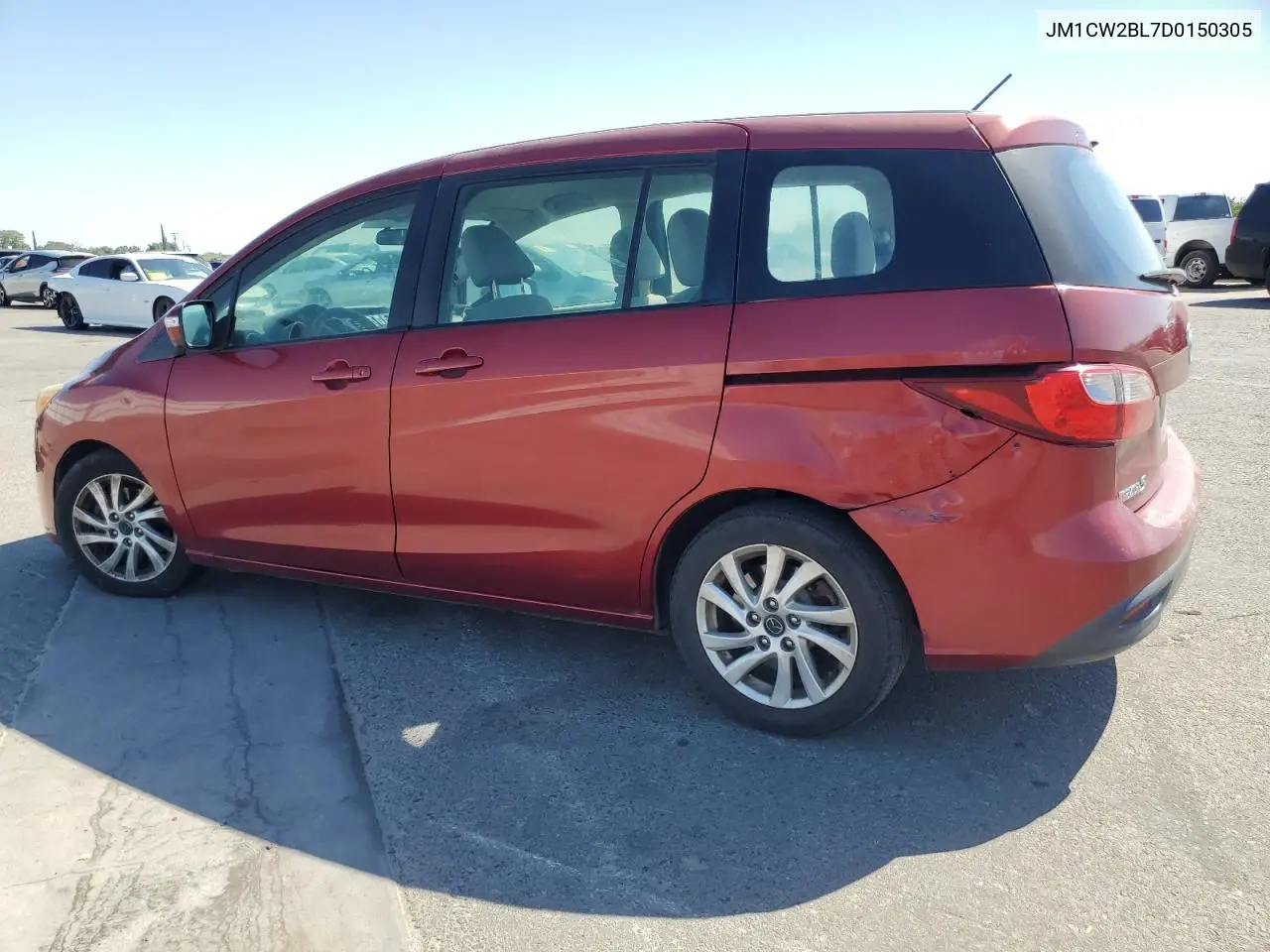 2013 Mazda 5 VIN: JM1CW2BL7D0150305 Lot: 64274365