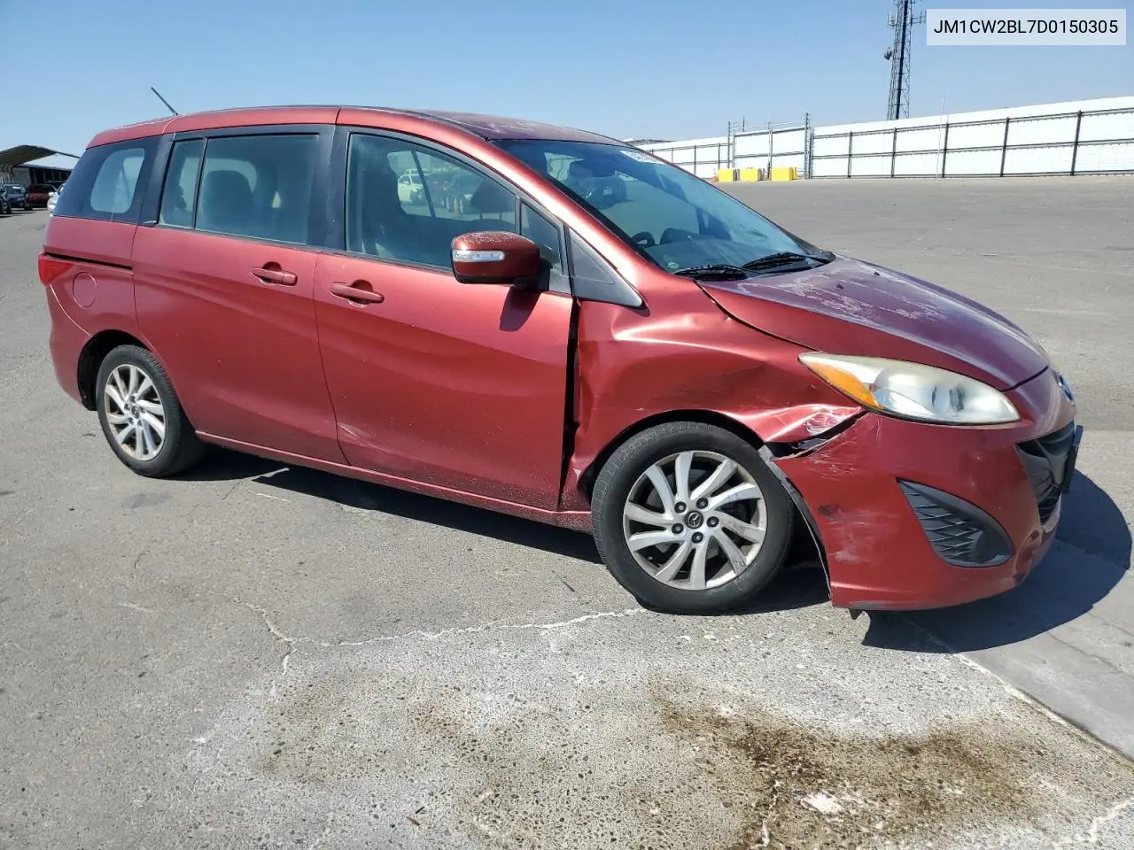 2013 Mazda 5 VIN: JM1CW2BL7D0150305 Lot: 64274365