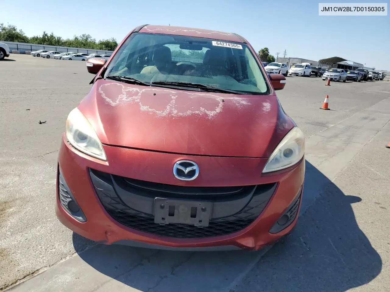 2013 Mazda 5 VIN: JM1CW2BL7D0150305 Lot: 64274365
