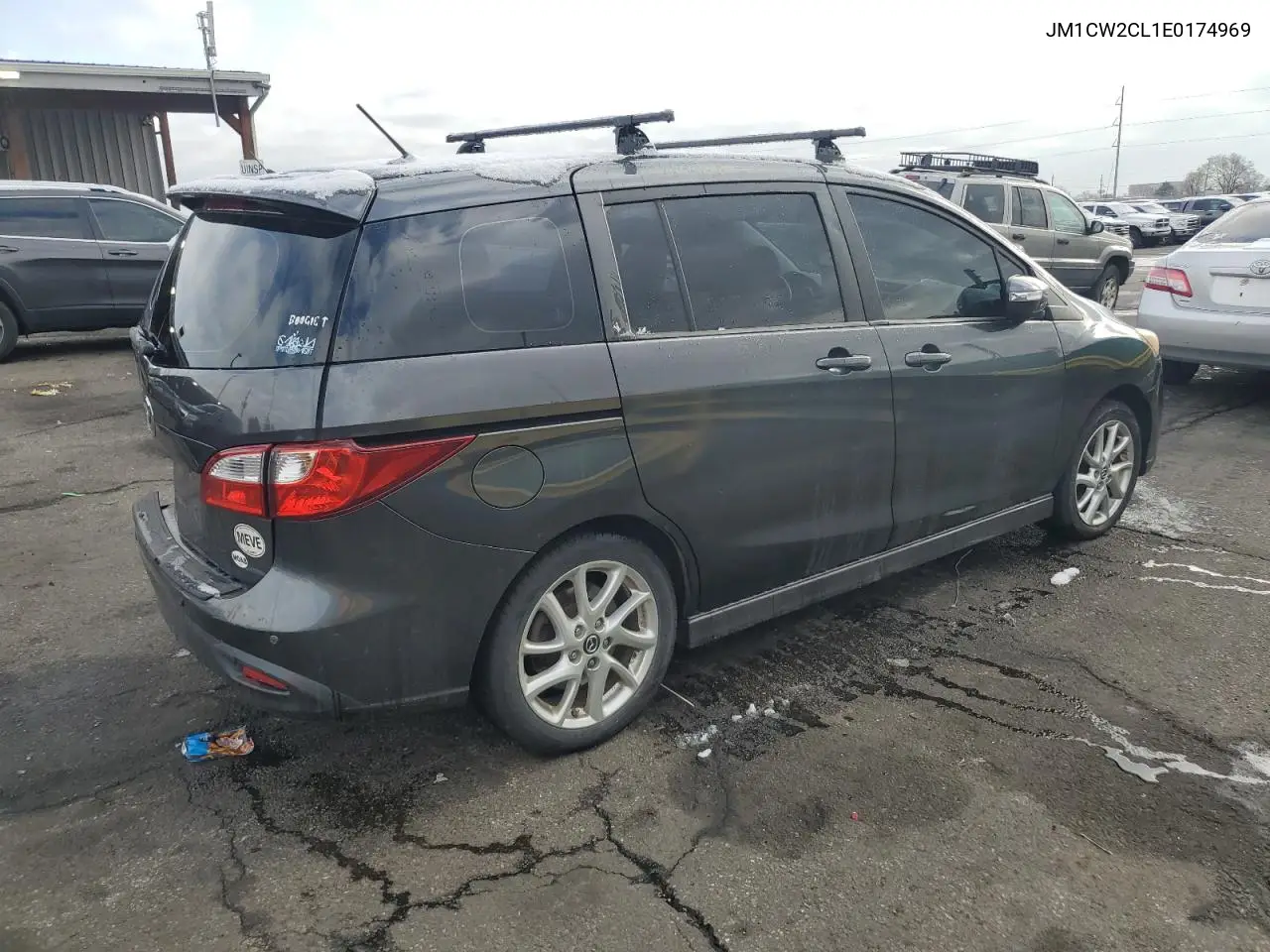 2014 Mazda 5 Touring VIN: JM1CW2CL1E0174969 Lot: 51532945