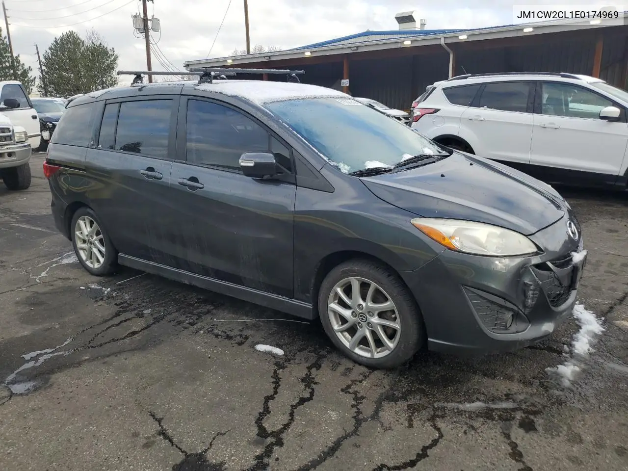 2014 Mazda 5 Touring VIN: JM1CW2CL1E0174969 Lot: 51532945