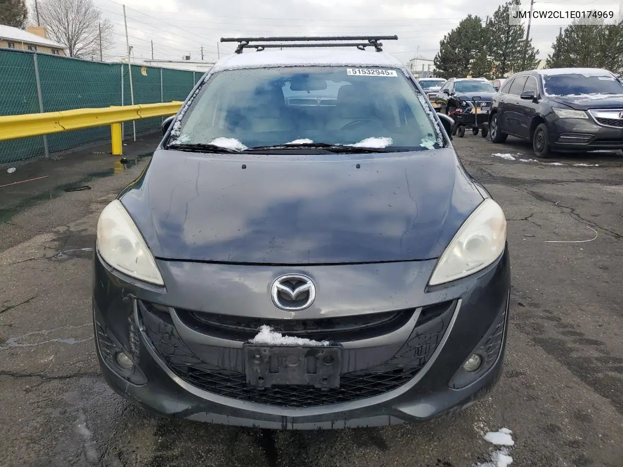2014 Mazda 5 Touring VIN: JM1CW2CL1E0174969 Lot: 51532945