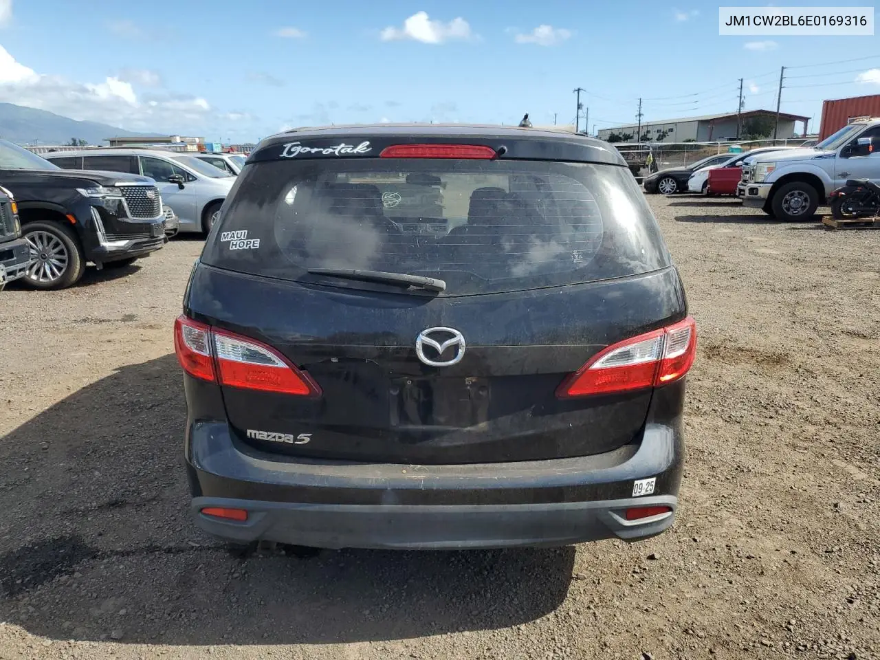 2014 Mazda 5 Sport VIN: JM1CW2BL6E0169316 Lot: 56431215