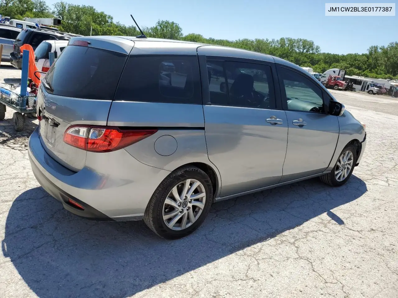 2014 Mazda 5 Sport VIN: JM1CW2BL3E0177387 Lot: 57786845