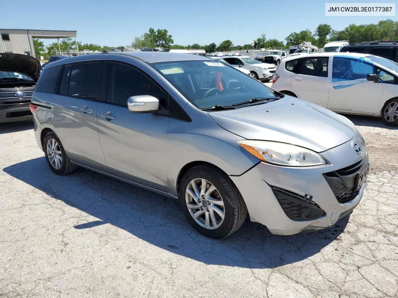 2014 Mazda 5 Sport VIN: JM1CW2BL3E0177387 Lot: 57786845