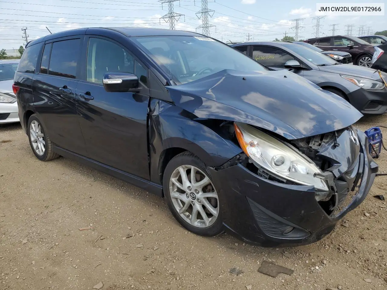 2014 Mazda 5 Grand Touring VIN: JM1CW2DL9E0172966 Lot: 61300835