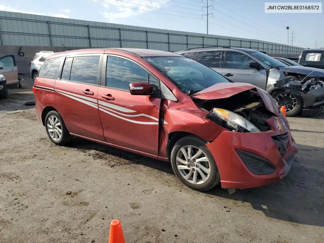 2014 Mazda 5 Sport VIN: JM1CW2BL8E0168572 Lot: 61522345