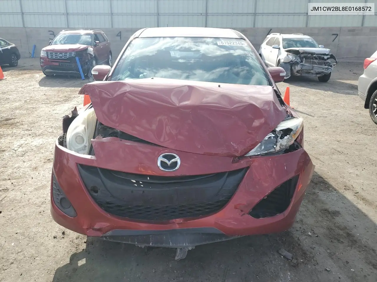 2014 Mazda 5 Sport VIN: JM1CW2BL8E0168572 Lot: 61522345