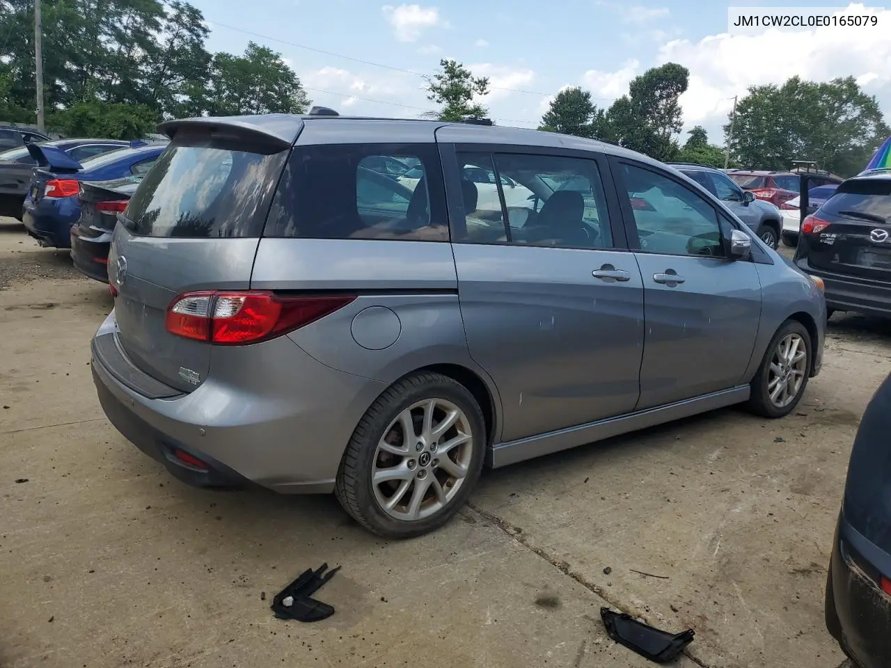 2014 Mazda 5 Touring VIN: JM1CW2CL0E0165079 Lot: 64843325