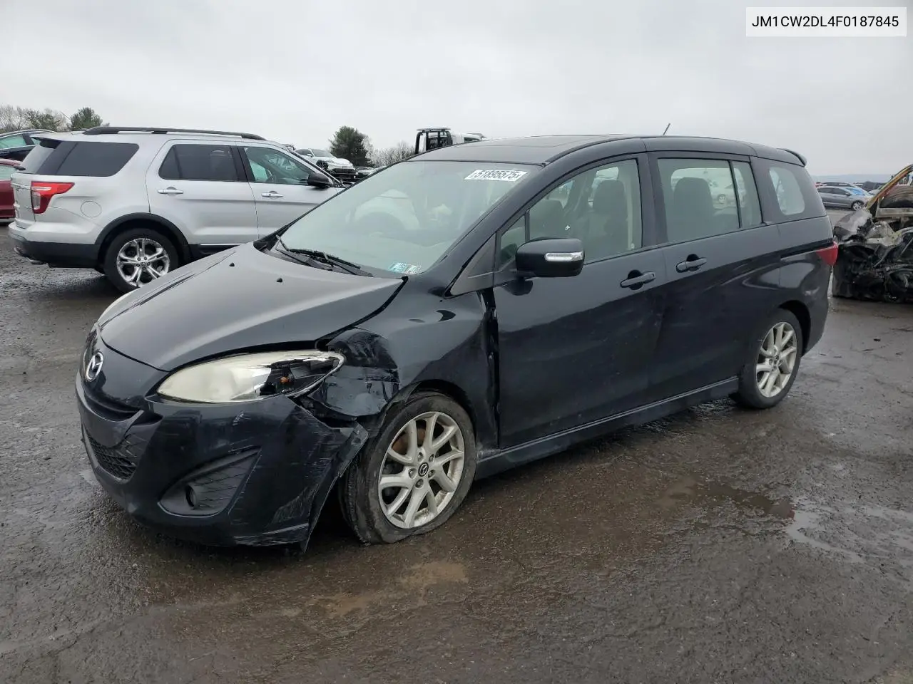 2015 Mazda 5 Grand Touring VIN: JM1CW2DL4F0187845 Lot: 51895575