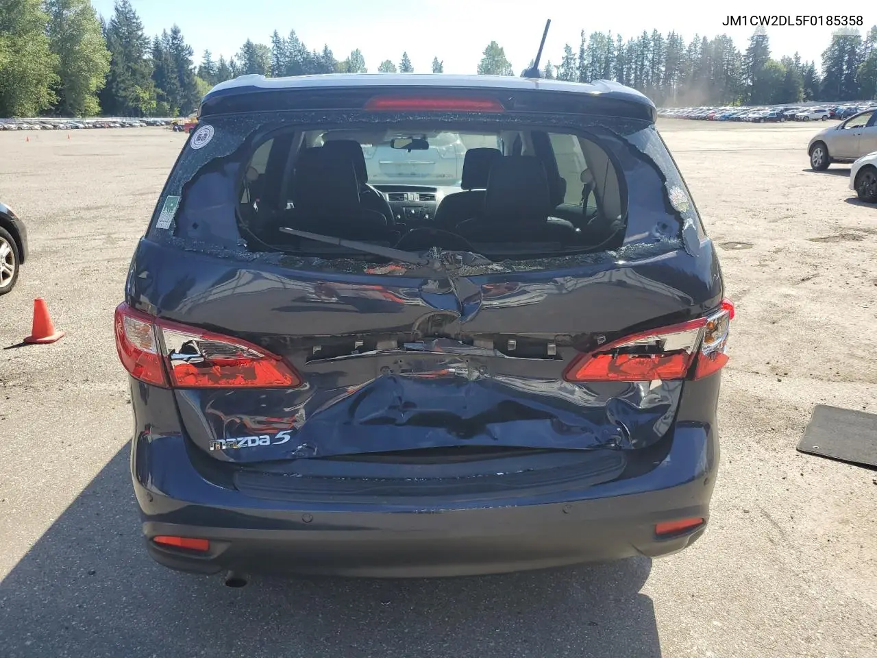 2015 Mazda 5 Grand Touring VIN: JM1CW2DL5F0185358 Lot: 55763035