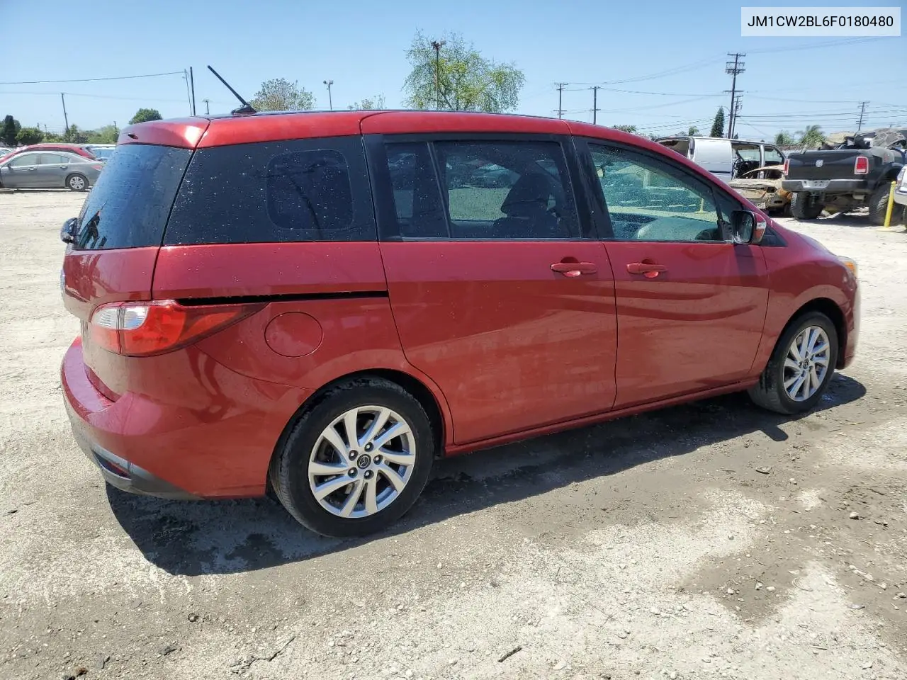 2015 Mazda 5 Sport VIN: JM1CW2BL6F0180480 Lot: 56341665