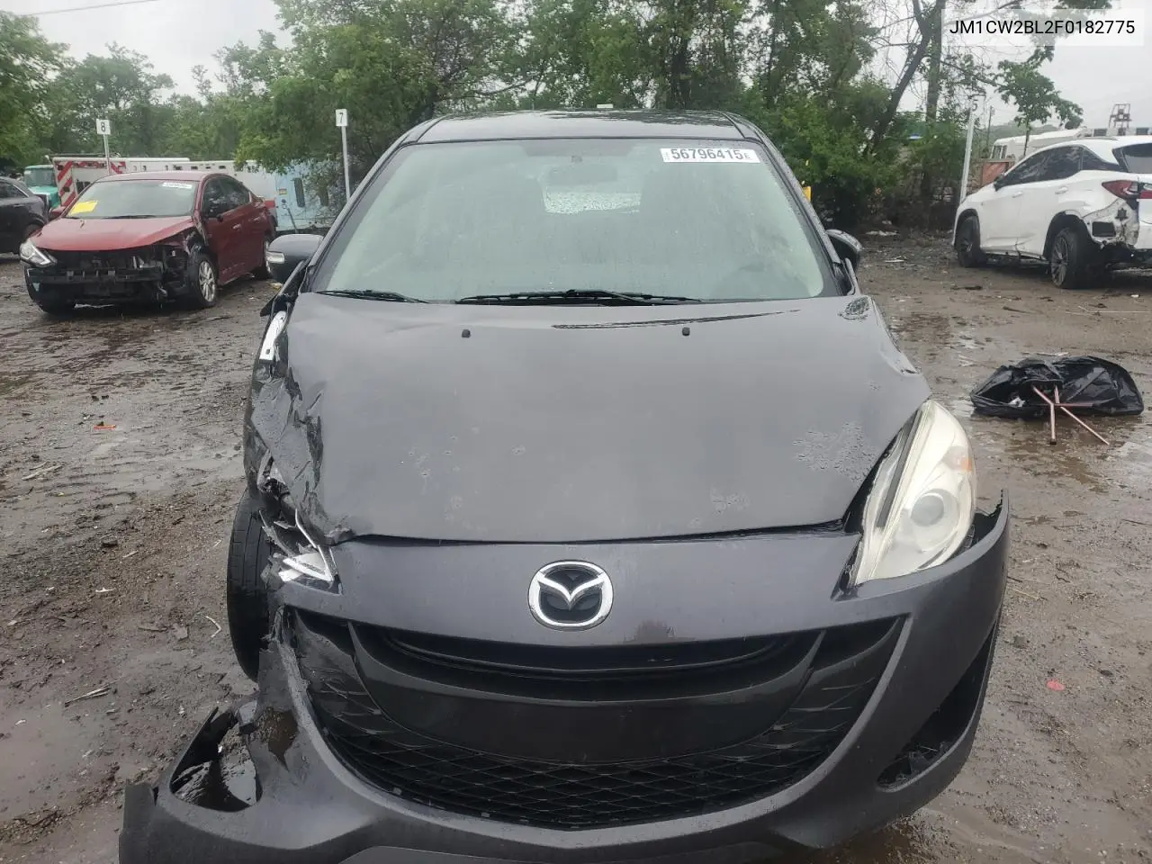 2015 Mazda 5 Sport VIN: JM1CW2BL2F0182775 Lot: 56796415