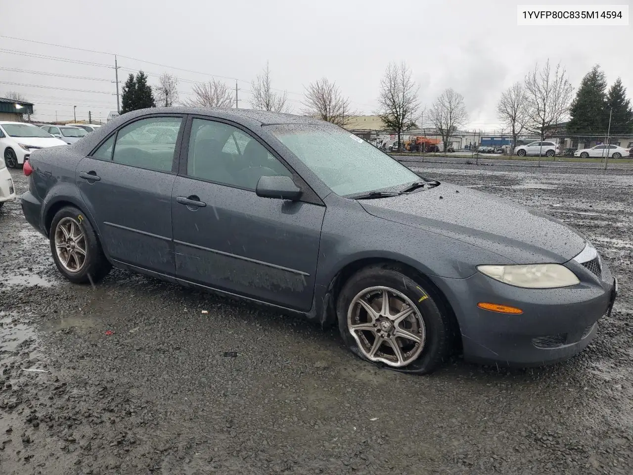 2003 Mazda 6 I VIN: 1YVFP80C835M14594 Lot: 48610515