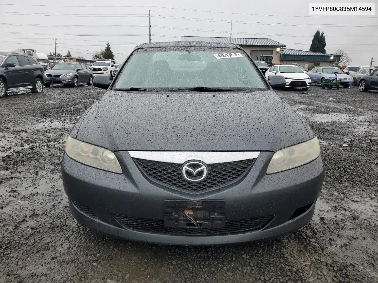 2003 Mazda 6 I VIN: 1YVFP80C835M14594 Lot: 48610515