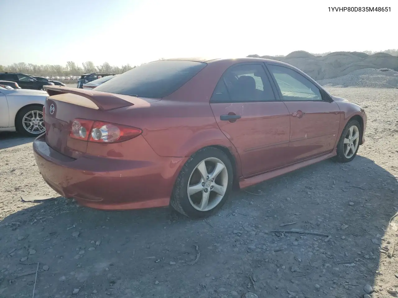 2003 Mazda 6 S VIN: 1YVHP80D835M48651 Lot: 51666745