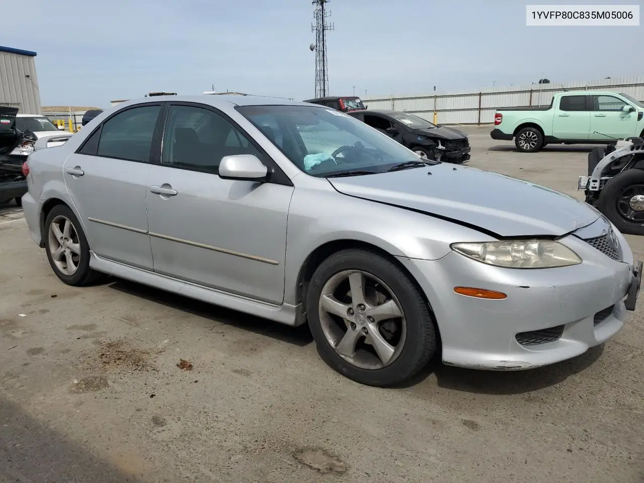 2003 Mazda 6 I VIN: 1YVFP80C835M05006 Lot: 54732305