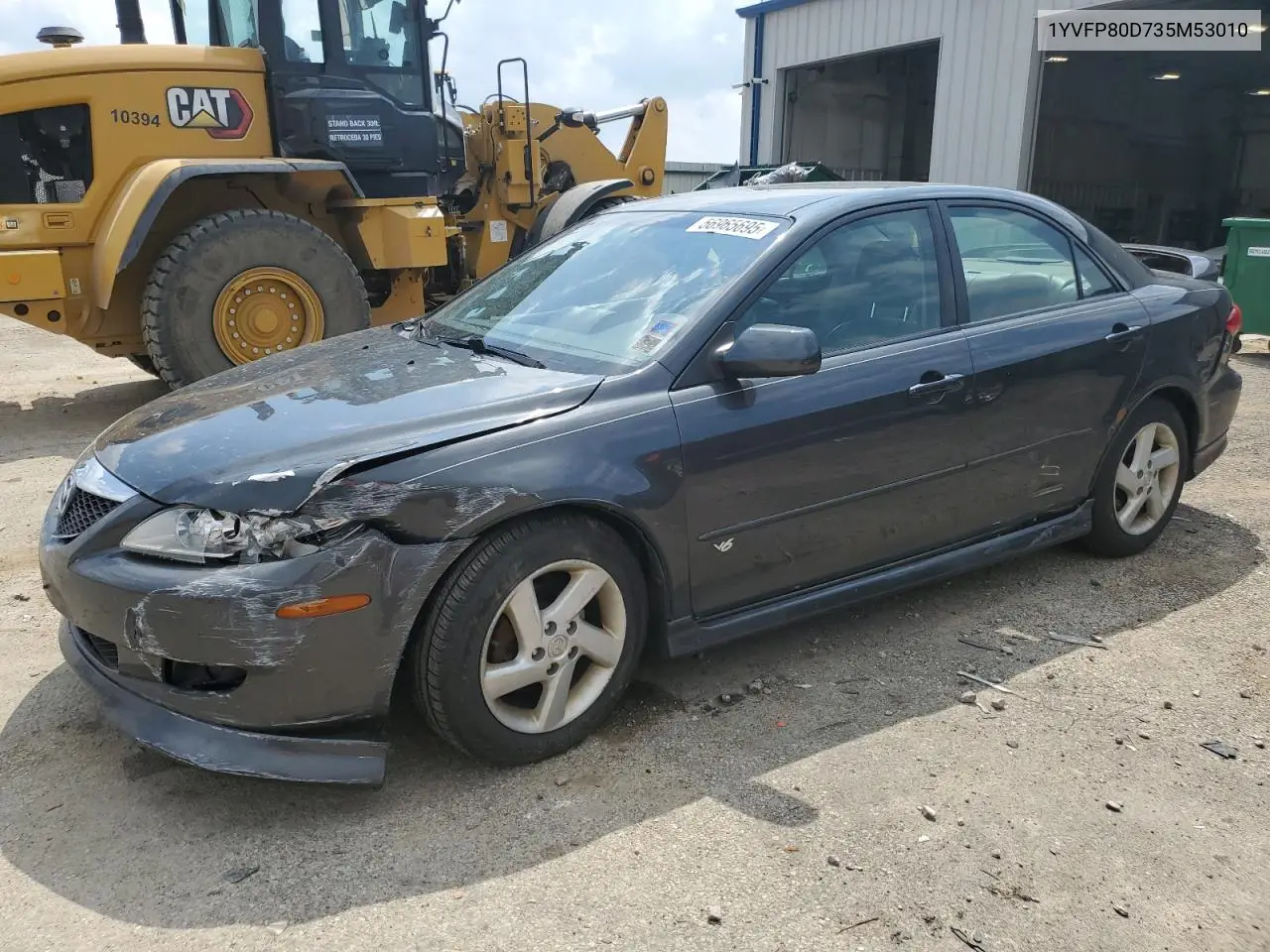 2003 Mazda 6 S VIN: 1YVFP80D735M53010 Lot: 56965695
