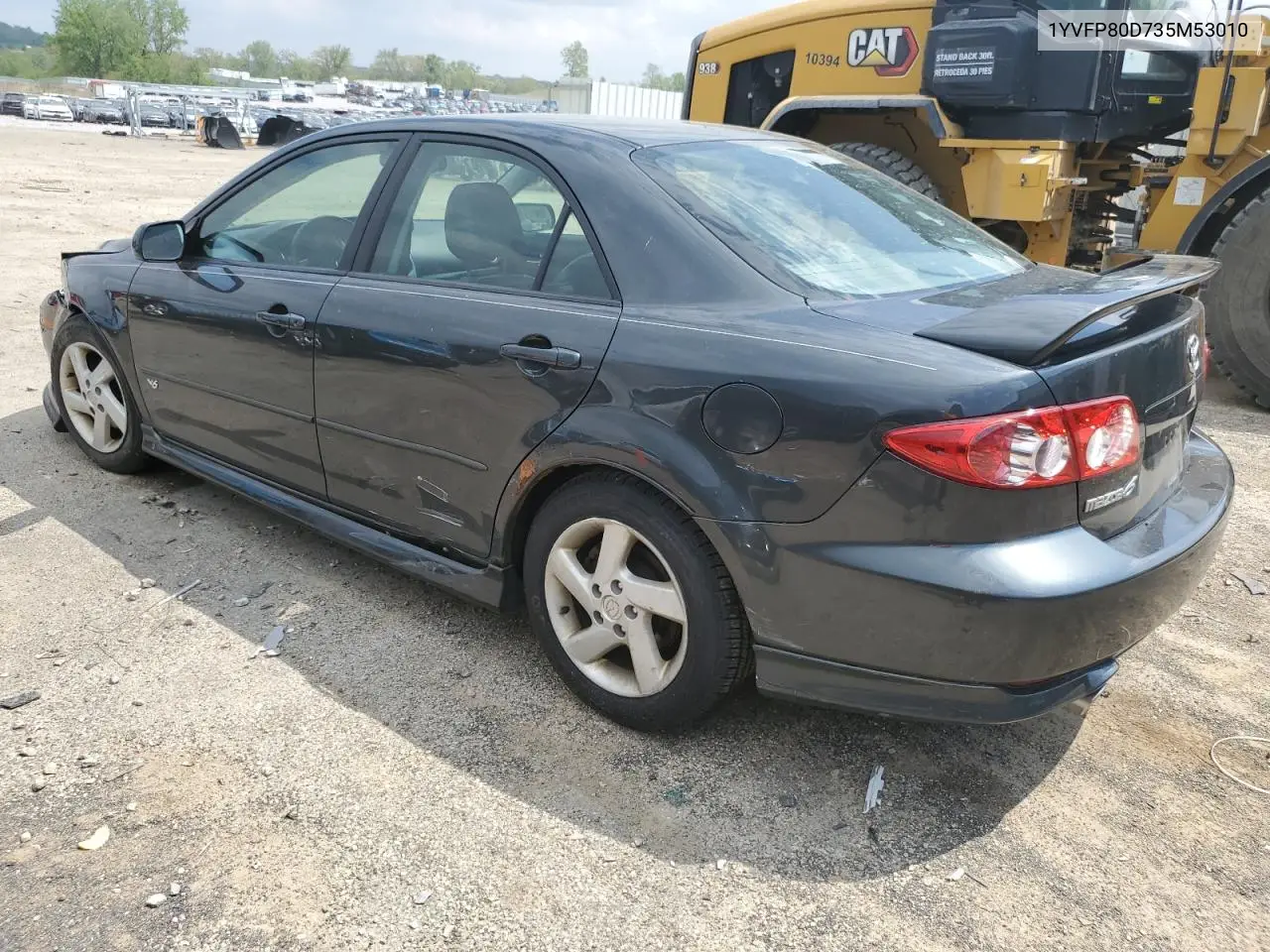 2003 Mazda 6 S VIN: 1YVFP80D735M53010 Lot: 56965695