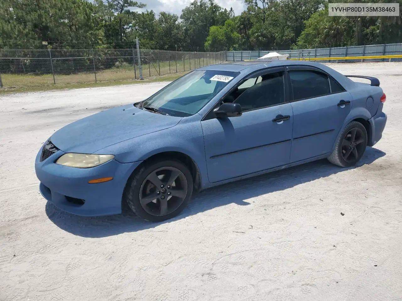 2003 Mazda 6 S VIN: 1YVHP80D135M38463 Lot: 61402795