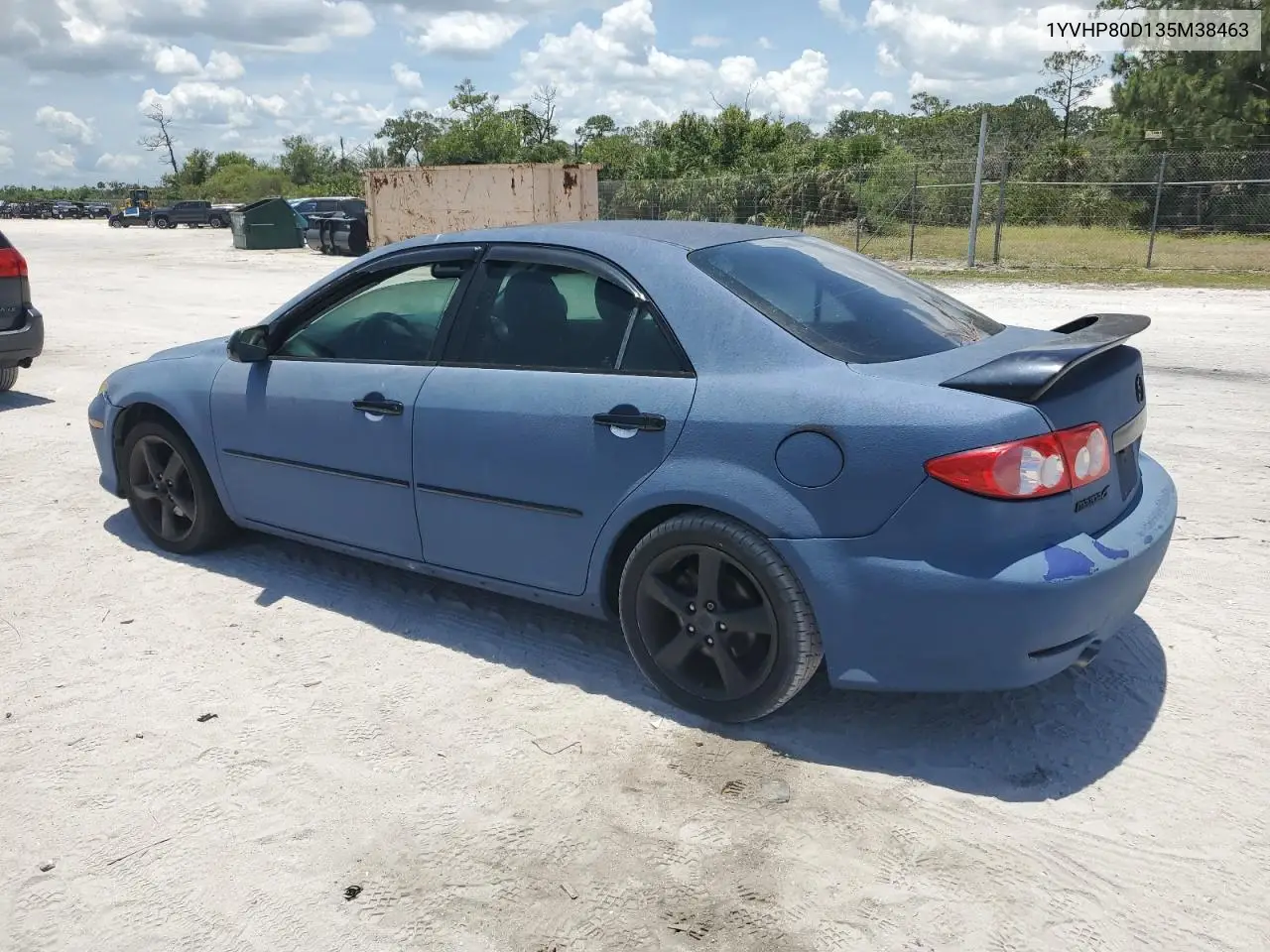 2003 Mazda 6 S VIN: 1YVHP80D135M38463 Lot: 61402795