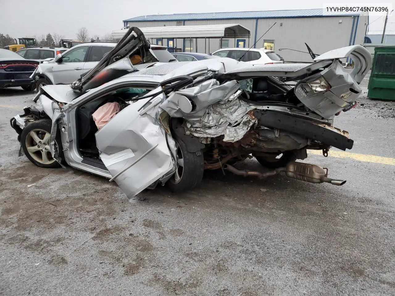 2004 Mazda 6 I VIN: 1YVHP84C745N76396 Lot: 48291664