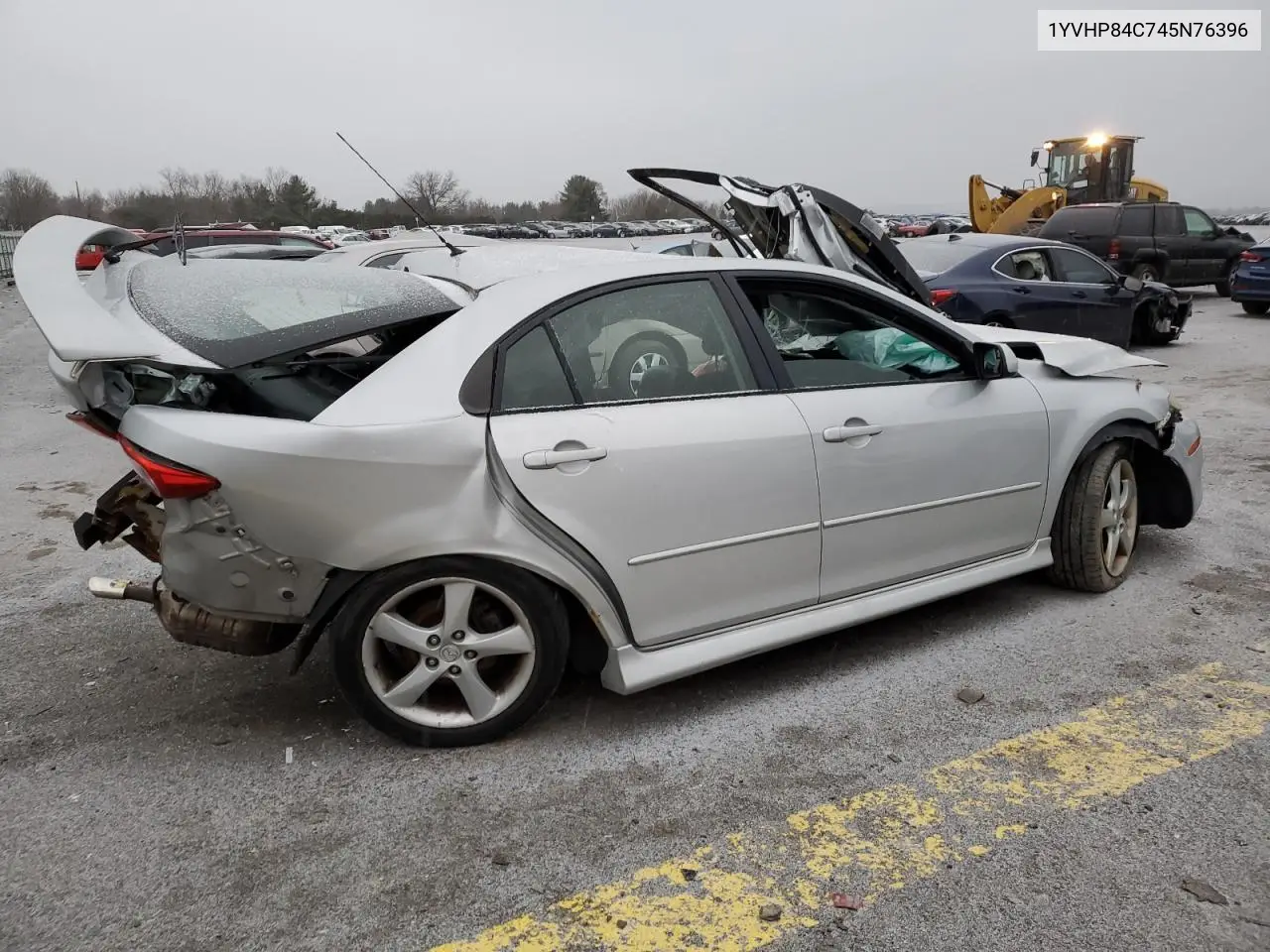 2004 Mazda 6 I VIN: 1YVHP84C745N76396 Lot: 48291664