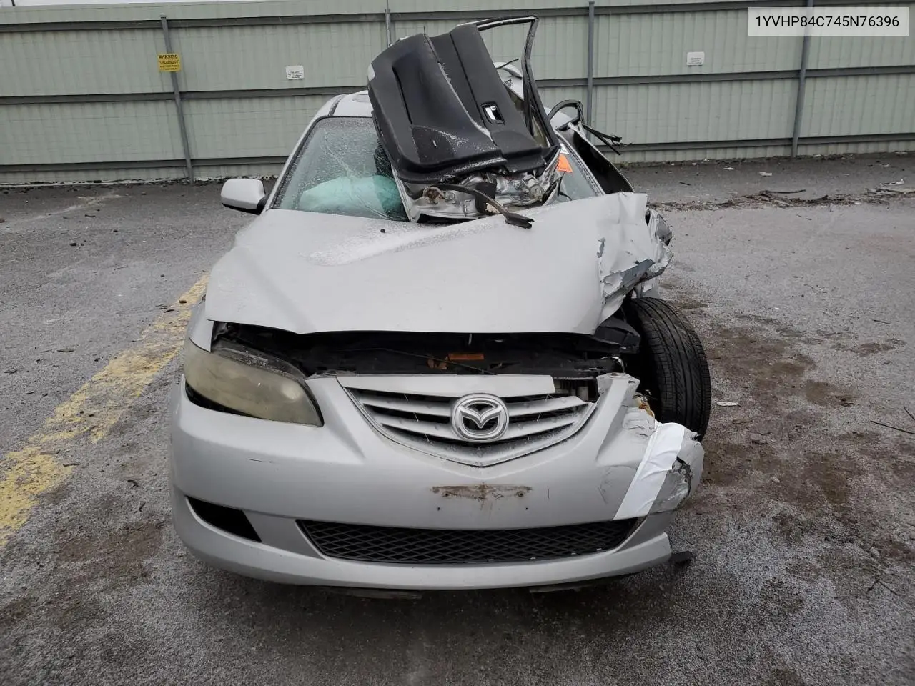 2004 Mazda 6 I VIN: 1YVHP84C745N76396 Lot: 48291664