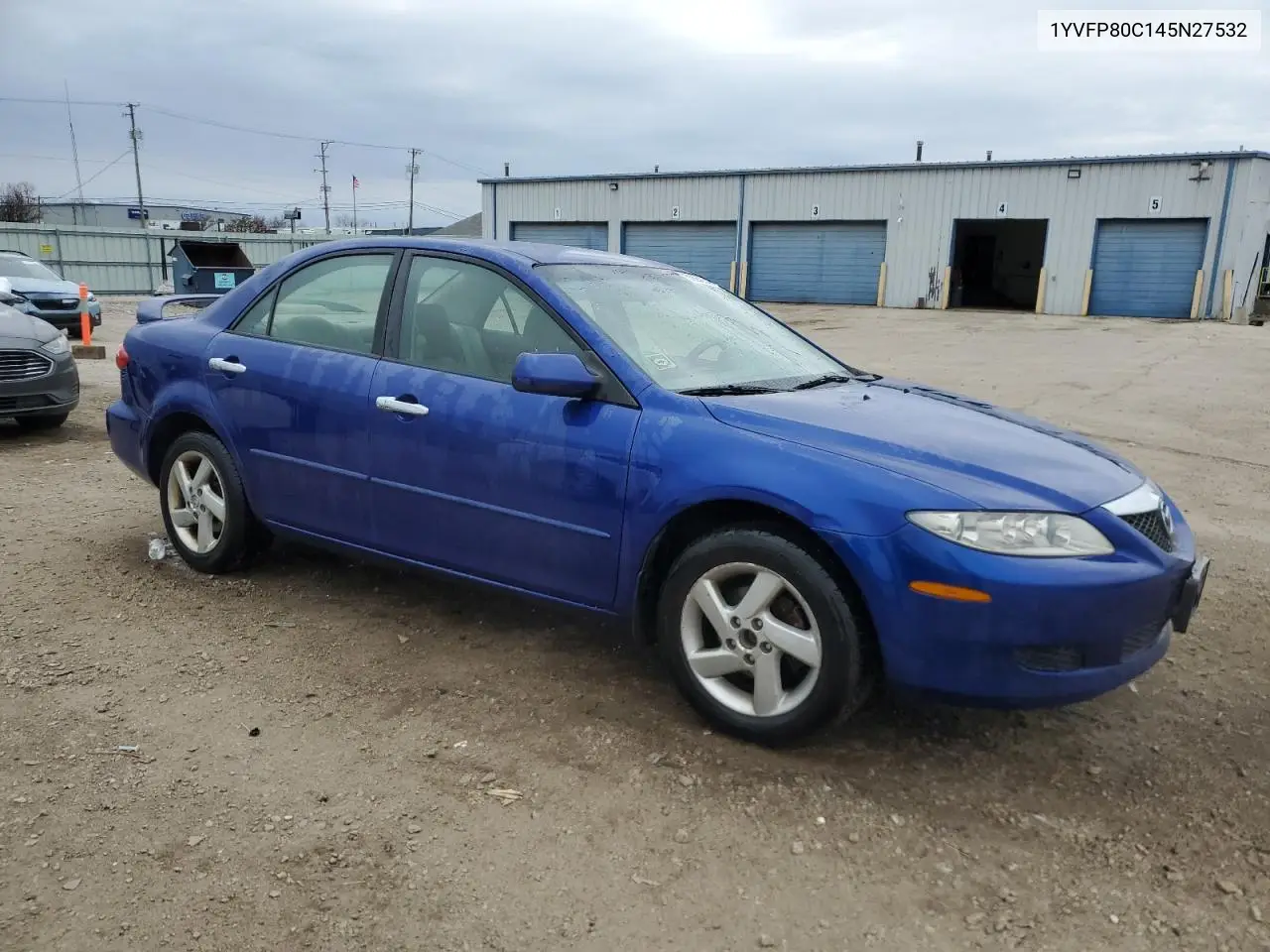 2004 Mazda 6 I VIN: 1YVFP80C145N27532 Lot: 50552345