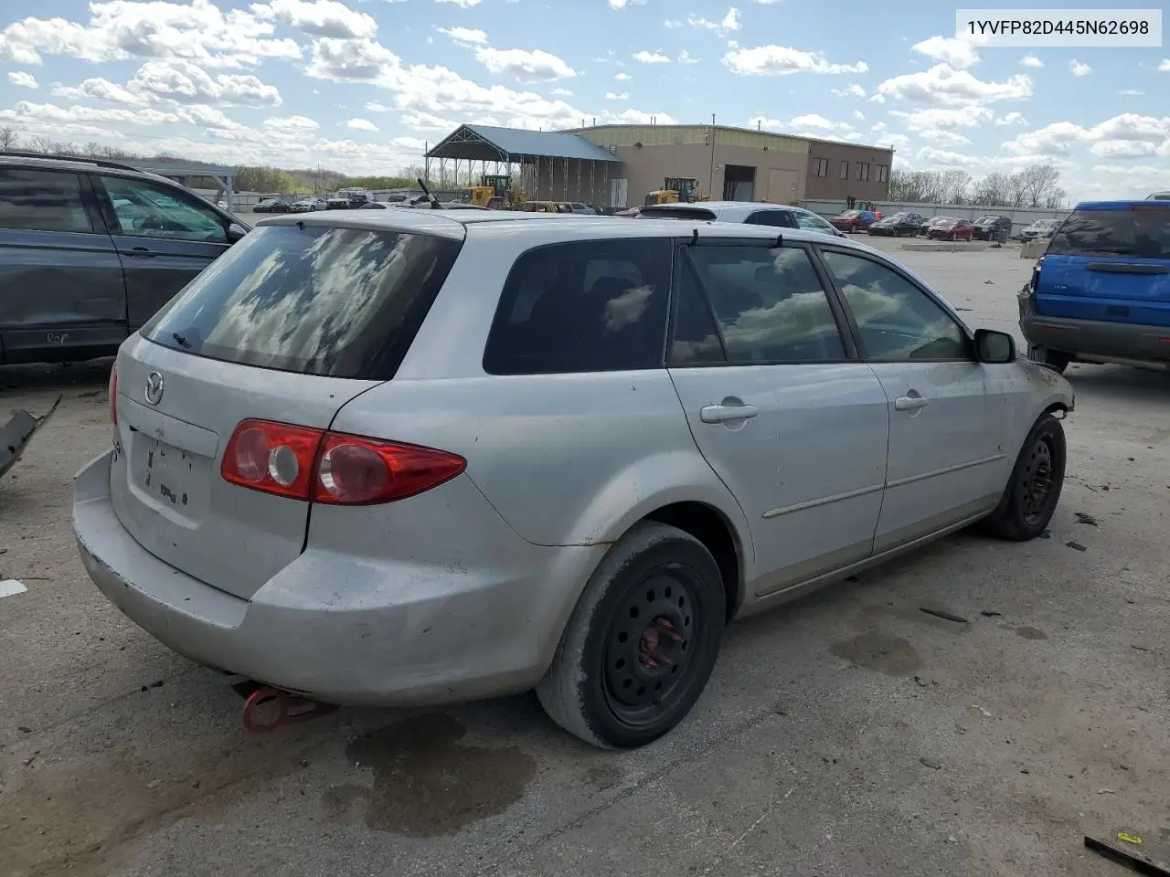 2004 Mazda 6 S VIN: 1YVFP82D445N62698 Lot: 52508265